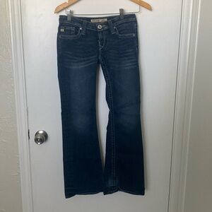 Big star “Sweet” ultra low rise jeans